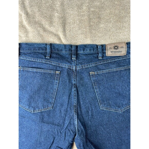 Wrangler Blue Jeans Regular Fit 96501MR Size: 36x34 - Picture 8 of 9